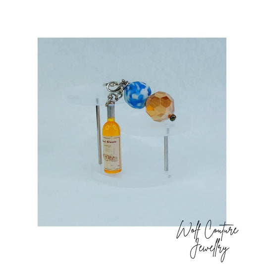 Sip & Sparkle Keychain