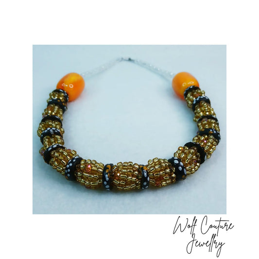 Sankofa Sunset Necklace