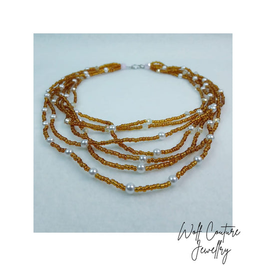 Golden Monroe Necklace