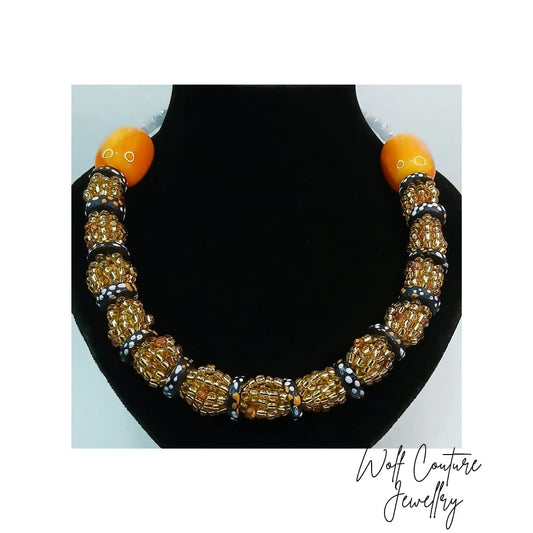 Sankofa Sunset Necklace