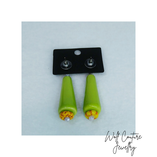 Lime Drop Earrings